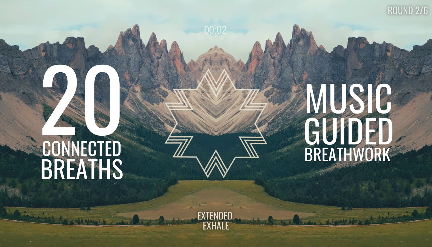 A Soothing Breathwork Journey | 20 Connected Breaths (Music Guided)
