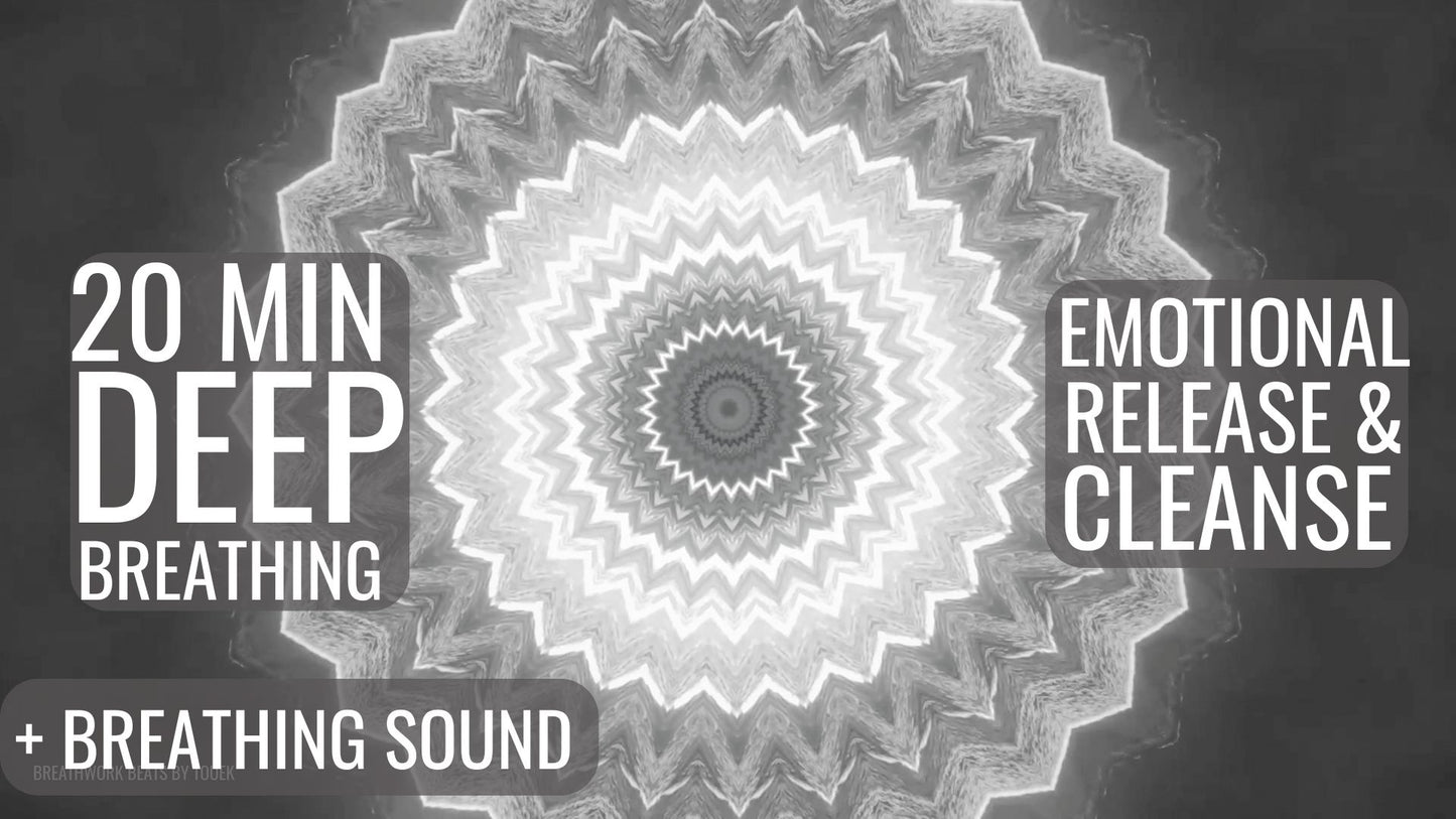 20 MIN DEEP Breathwork Journey TO FREE YOURSELF From Unexpressed Emotions And Feelings (MUSIC + BREATHING SOUND)