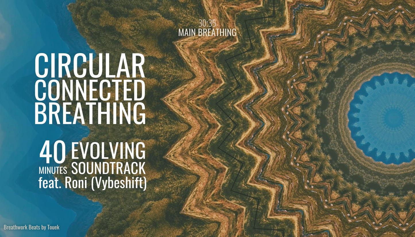 Setting Free 40-Min Circular Connected Breathing Soundtrack for Self-Healing feat. Roni (Vybeshift)
