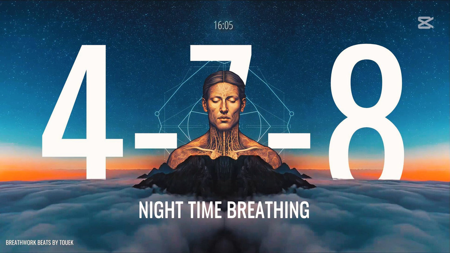 Music Guided Breathing to REDUCE STRESS and FALLING ASLEEP Fast (MUSIC ONLY)