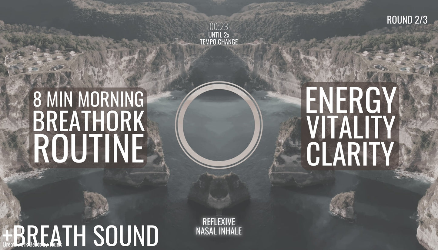 Energy of Possibility | Quick 8-Min Morning Breathwork for Energy & Vitality (+BREATH SOUND)