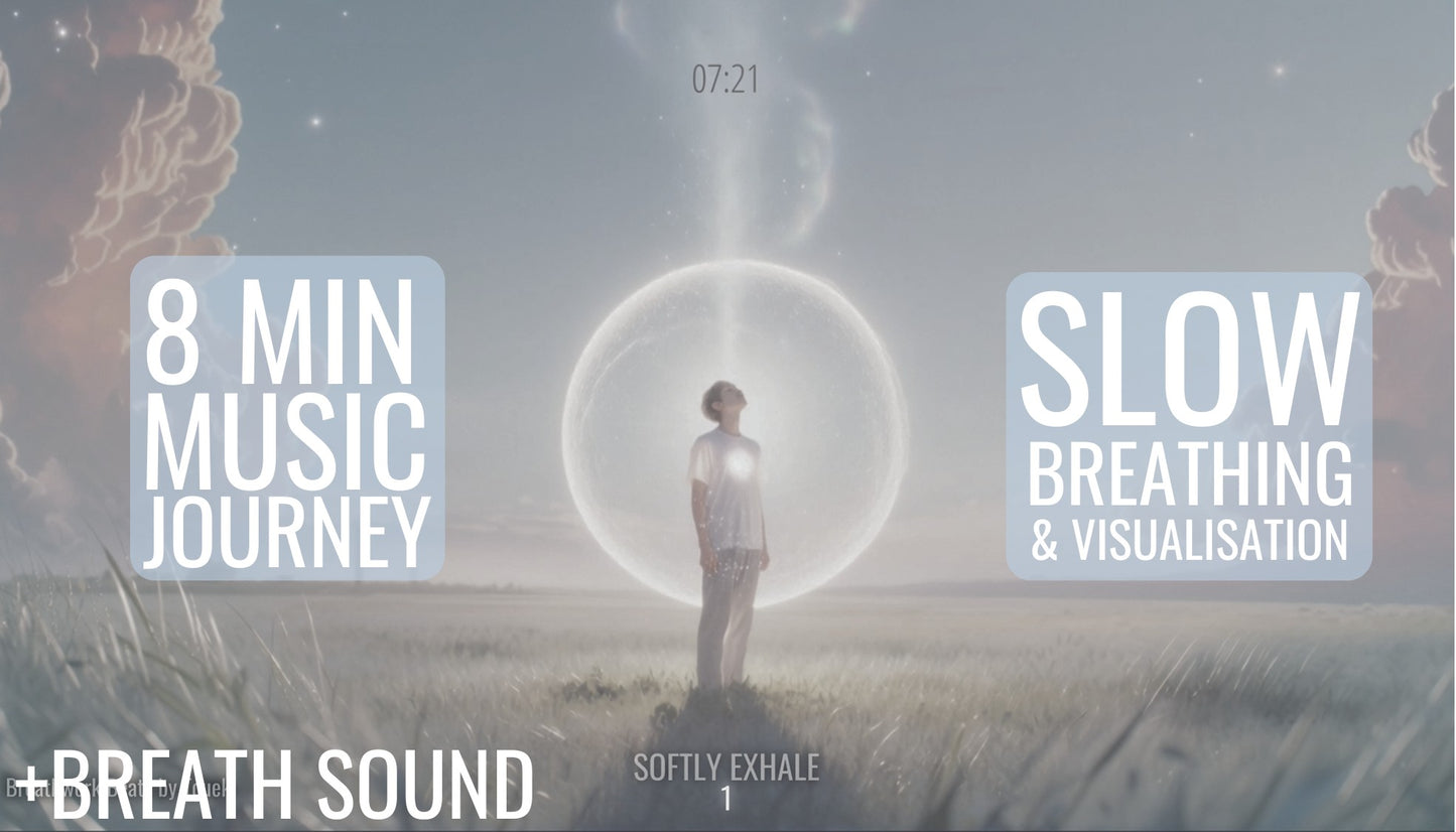 Breathing & Visualization Practice to Bring You Peace Harmony & Ease (+BREATH SOUND)