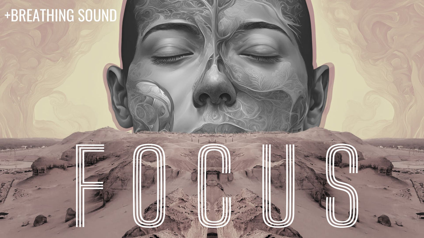 10 min Unique BREATHWORK PROTOCOL to Increase Focus and Concentration (MUSIC+BREATHING SOUND)