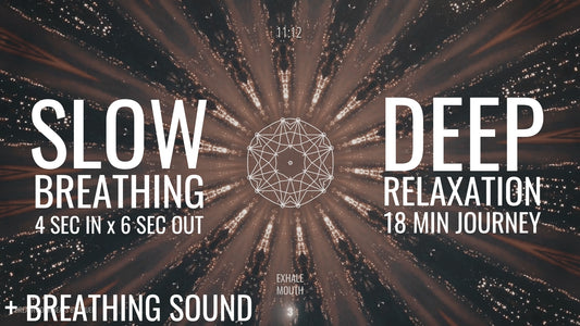 Slow BREATHING for Deep RELAXATION (MUSIC+ BREATHING SOUND)