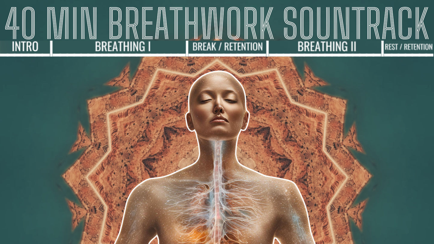 40 MIN Breathwork Soundtrack | TRIPHOP / DOWNTEMPO / FOLKTRONICA (20% SALE)