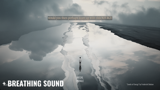 The Stream of Life metaphor by Frederick Dodson | Music Guided Coherent Breathing Experience 20 min (+ BREATH SOUND)