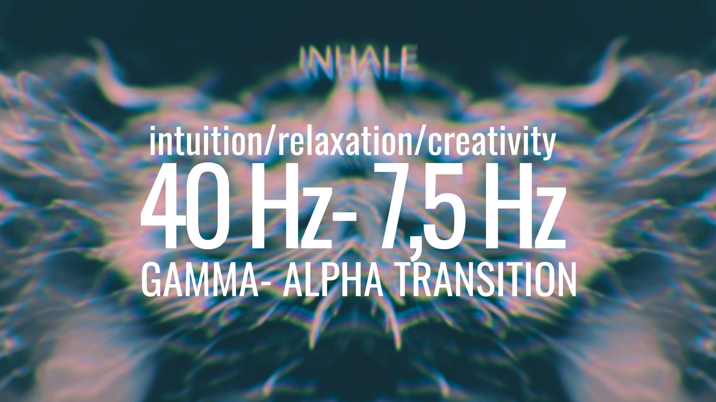 Coherent Breathing + Binaural Beats (Alpha 14 Hz- 7,5 Hz)