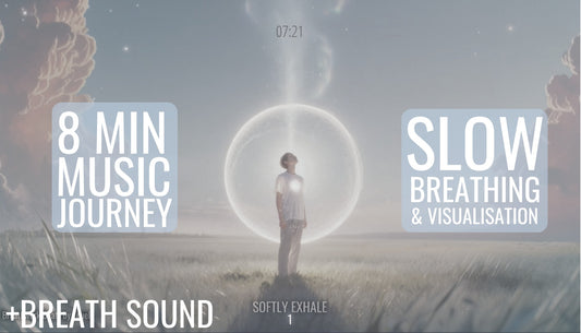 Breathing & Visualization Practice to Bring You Peace Harmony & Ease (+BREATH SOUND)