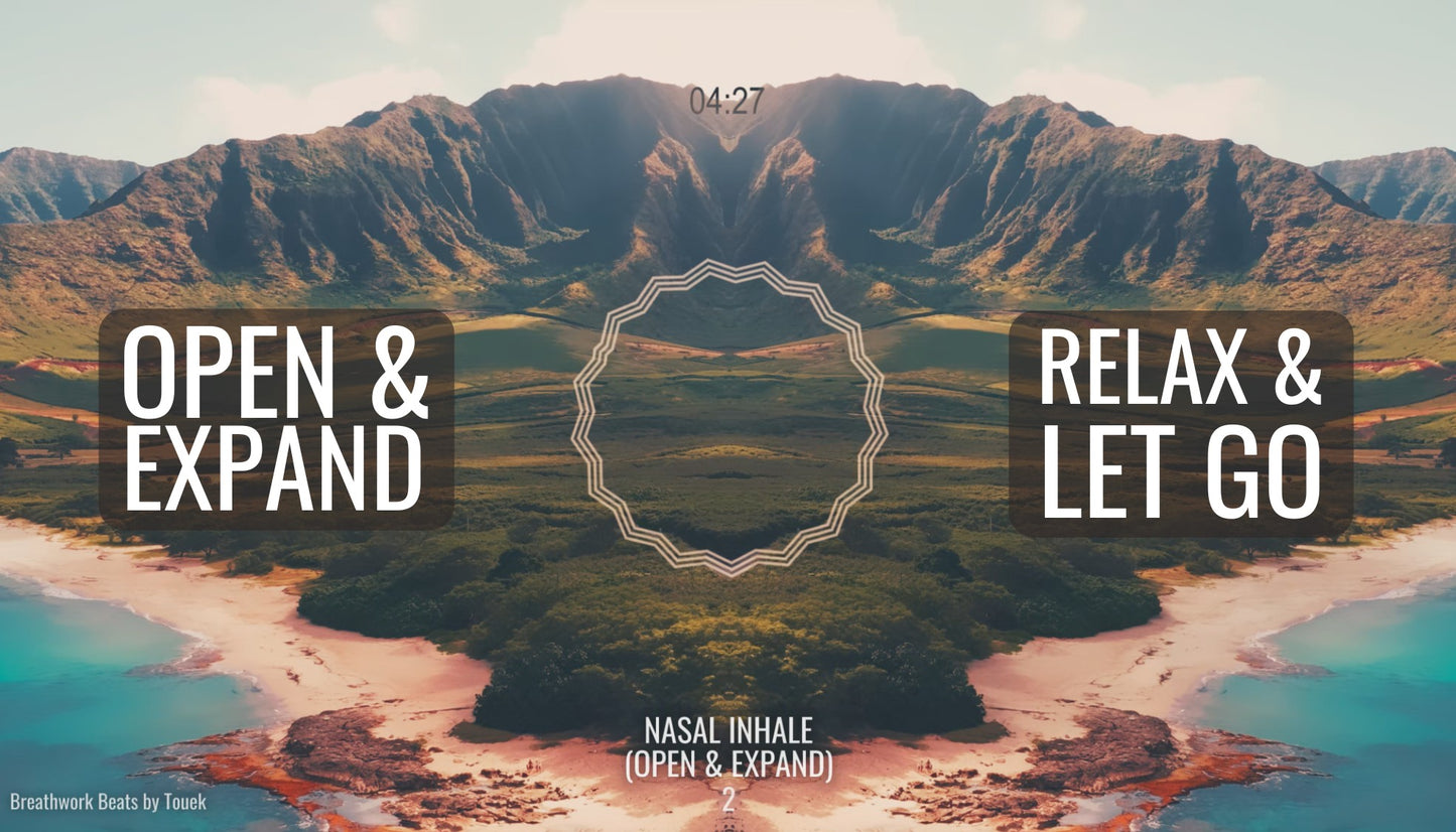 6 MIN Music Guided GROUNDING BREATHWORK | A Soft Reset To a Racing Mind (No Talking)